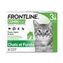 FRONTLINE Combo Chats et Furets - 3 pipettes - Puces tiques et poux