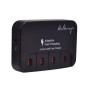 Chargeur secteur USB universel 4 ports ultra-rapides dont 2 ports Quick Charge 2