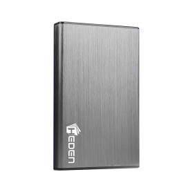 Boitier externe USB3.0 pour DD 2.5'' aluminium bross silver HEDEN
