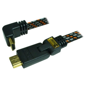 Cable HDMI 1.4 haute dfinition 5.0 metres FULL HD 1080p 3D HDCP