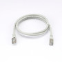 C ble RJ45 Male/Male droit CAT6A S/FTP - Longueur 1M - Gris - en sachet