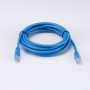 C ble RJ45 Male/Male droit CAT6A U/UTP - Longueur 3M - Bleu - en sachet