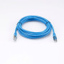 C ble RJ45 Male/Male droit CAT6 F/UTP - Longueur 3M - Bleu - en sachet