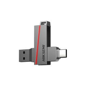 CLE USB HIKSEMI 128 GB Srie E307C U3  Dual USB 3.2 et USB Type C Coloris Grey