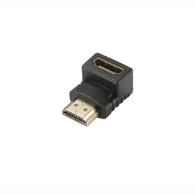Adaptateur HDMI coud  270  vertical connecteur or