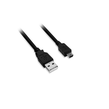 C ble USB 2.0 A m le/MINI USB MALE c ble noir - 1.5 vendu en cavalier