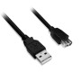 C ble USB 2.0 A M le/A Femelle 3m