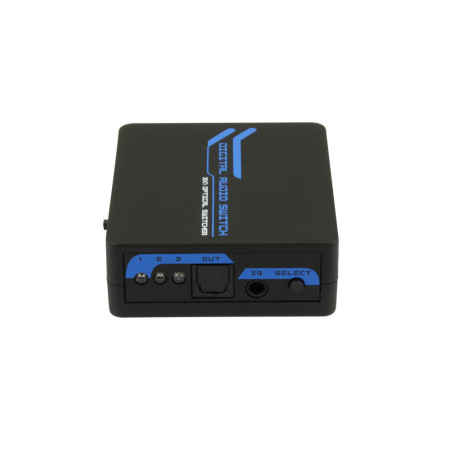 D2 Diffusion commutateur optique TOSLINK/SPDIF 3 entres 1 sortie avec tlcomma