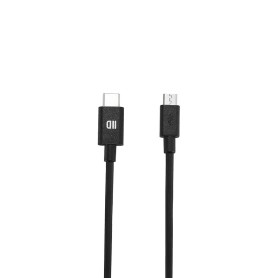 C ble USB-C m le/micro USB m le noir - USB 2.0 - 1.50m