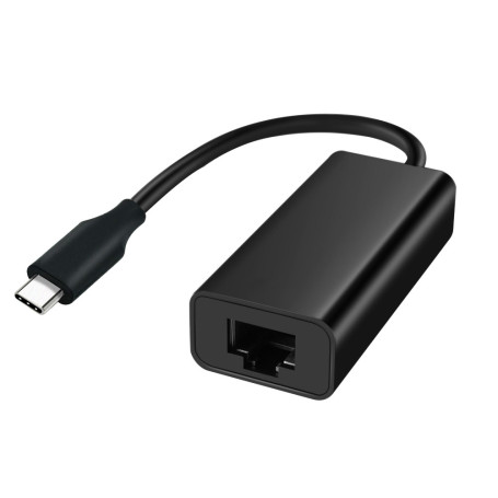 Adaptateur USB-C m le /RJ45 femelle 10M/100M/1000M - c ble 9 cm Pour tablette