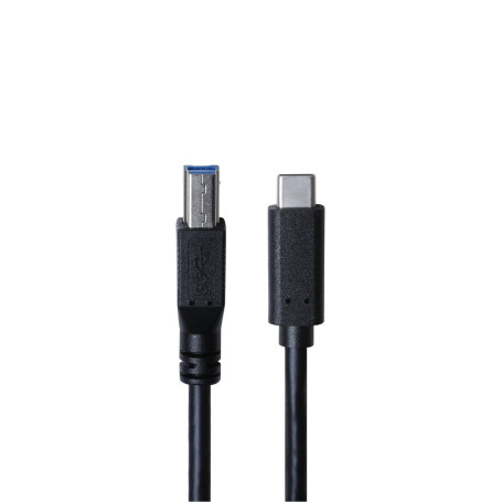 C ble USB-C 3.0/USB B 2m - noir - 5Gbit/s