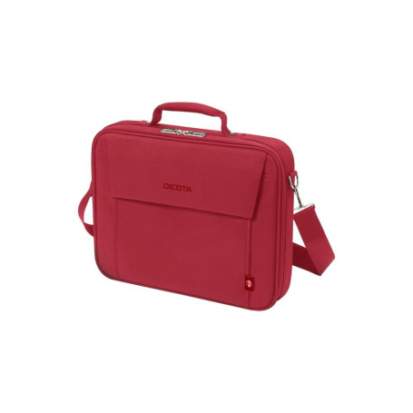 DICOTA Sacoche Ecologique MULTI BASE Rouge PC portable 14-15.6 Lgre Polyeste