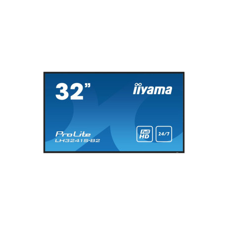 IIYAMA LFD 32 Noir dalle IPS 16:9 1920x1080 24/7 350 cd/m  8ms VGA 3xHDMI USB M