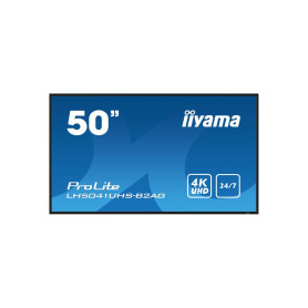 IIYAMA LFD 50 dalle VA 4K UHD 3840x2160 24/7 1xVGA 3xHDMI HPs 500cd/m  1xUSB 9.