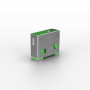 Lindy 40461 bloqueur de port USB Type-A Vert Acrylonitrile-Butadiène-Styrène (ABS) 10 pièce(s)