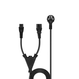 Lindy 30047 câble électrique Noir Coupleur C13 Coupleur C5