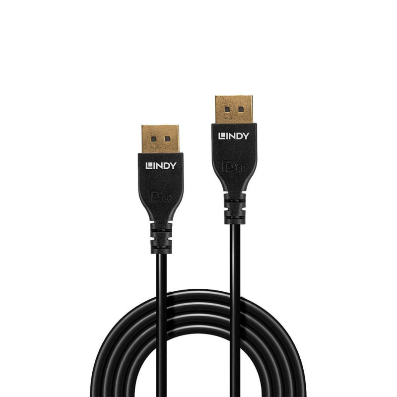 Image secondaire de Lindy 36462 câble DisplayPort 2 m Noir