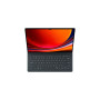 Book Cover Keyboard Slim Galaxy Tab S9 Ultra sans Touch Pad, clavier non-amovibl