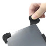 Protection Universelle en silico pour tablettes 8.9/12 Noir Systme en silicone