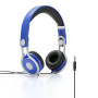 Casque enfant bleu (3  10 ans) pliable/rglable/ergonomique limitation volume