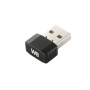 CLE WIFI 300 MB/S en taille nano, USB 2.0 Noir