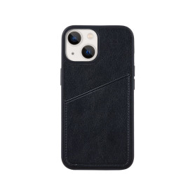 WE Coque de protection porte-carte IPHONE 13 Noir: en poluyrthane - portes-cart