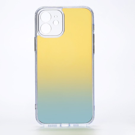 WE Coque de protection IRISEE TRANSPARENT IPHONE 12 PRO: effet iris transparent