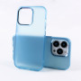 WE Coque colore protection mtallique IPHONE 12 / 12 PRO bleu: coloris bleu et 