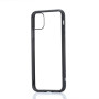 We Coque de protection RUBBER APPLE IPHONE 12/12 PRO: Dos transparent contour ma