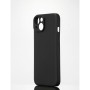 We Coque de protection SILICONE APPLE IPHONE 14 Noir: Matire silicone - effet m