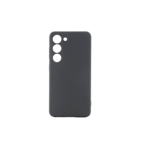 We Coque de protection SILICONE SAMSUNG GALAXY S23 Noir: Matire silicone - effe