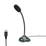 WE Gamium microphone gamer RGB USB avec touches de contr le de volume