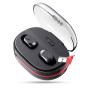 Ecouteurs sans fil - Earpod HD bass sound - Bluetooth 5.0 Cable de charge intgr