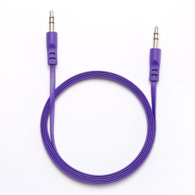 C ble Jack/Jack M/M plat 1.50m - violet 3.5mm