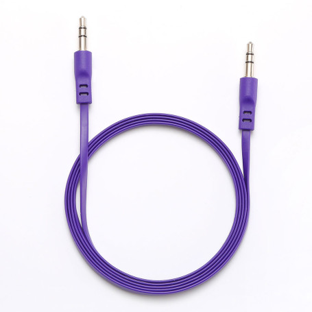 C ble Jack/Jack M/M plat 1.50m - violet 3.5mm