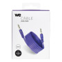 C ble Jack/Jack M/M plat 1.50m - violet 3.5mm