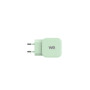 WE POP Pack Chargeur secteur + C ble USB-C/USB-C Vert : Chargeur secteur vert PD