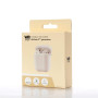 WE POP Coque silicone souple Airpods 2me gnration - COLORIS BLANC