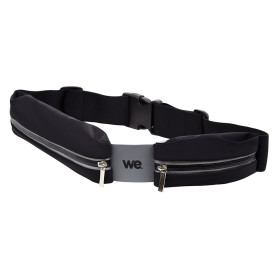 Ceinture sport noire en Lycra Waterpoof