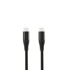WE C ble USB-C m le/USB-C m le/m le en nylon tress 1.50m - Charge 100W - USB 2.