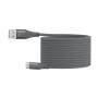 C ble USB/USB-C 3.2 gen 1 m le/m le avec cordon en nylon + kevlar 400D - 2m