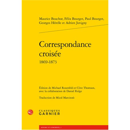 Correspondance croise