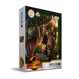 PUZZLE EFFET 3D JURASSIC - T-REX