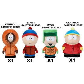 SOUTH PARK ASST PELUCHE 27CM