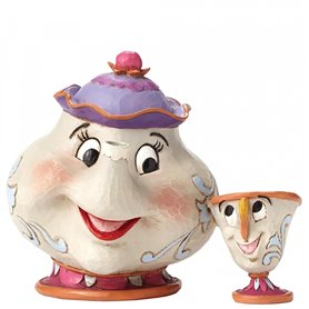 Figurine Mrs. Samovar & Chip (Disney Traditions)