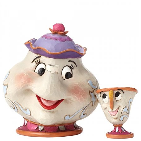 Figurine Mrs. Samovar & Chip (Disney Traditions)