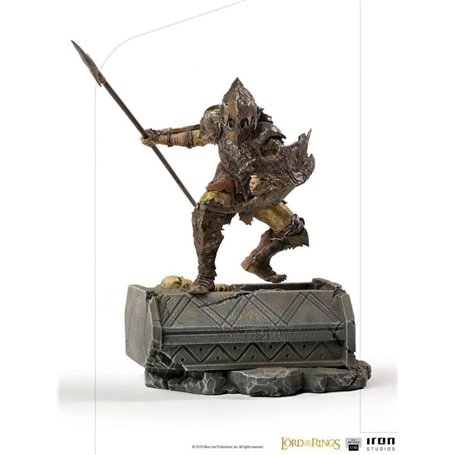 STATUE ORQUE ARMURE 1/10 LOTR