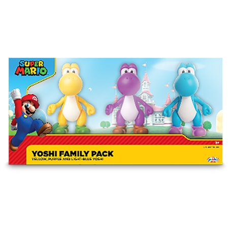 PACK 3 FIGURINES COL. YOSHI 10CM