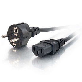 C2G 5m Power Cable Noir CEE7/7 Coupleur C13