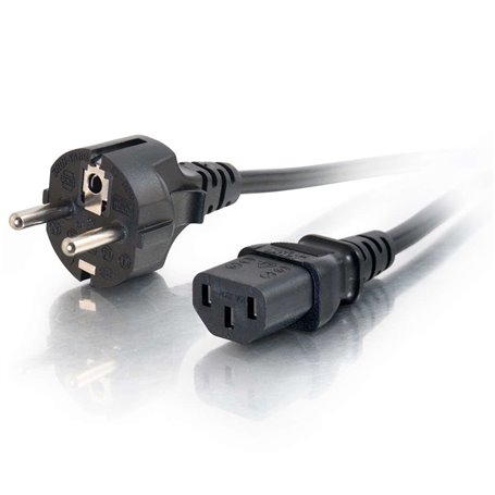 C2G 5m Power Cable Noir CEE7/7 Coupleur C13